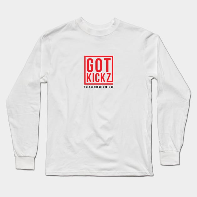 GOTKICKZ Logo Long Sleeve T-Shirt by GOTKICKZ